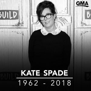 I can't believe it!!! Rest in peace, Kate.